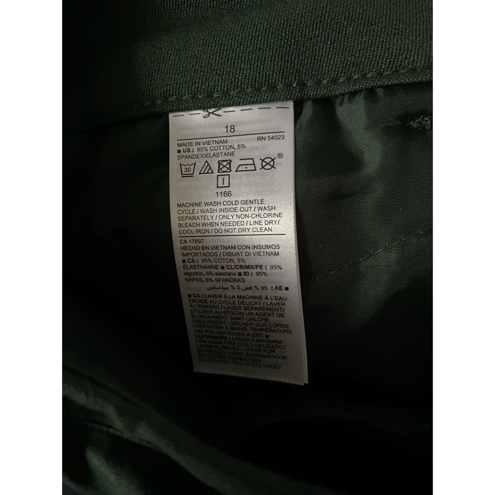 Forest Green Pixie Pants - image 3